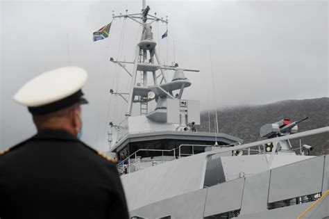 South African Navy Receives The First Of Three New Patrol Vessels In Simons Town