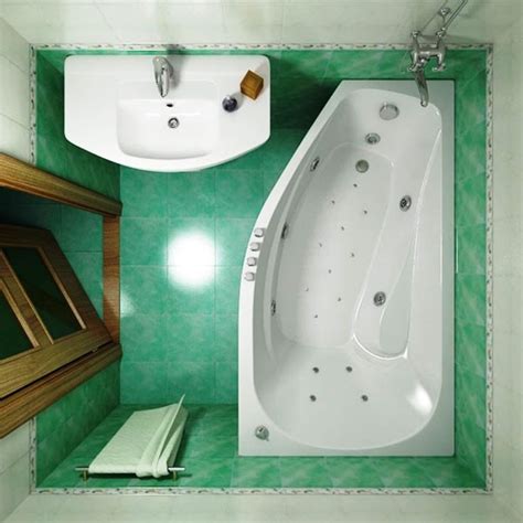маленькая ванна | Corner bathtub, Bathtub, Bathroom
