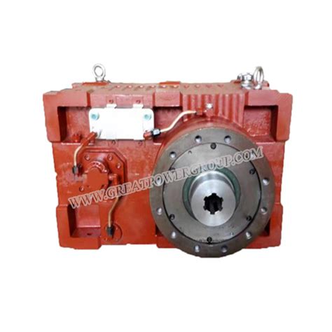 ZLYJ 200 225 250 280 Single Screw Reduction Gearbox With Spline Shaft