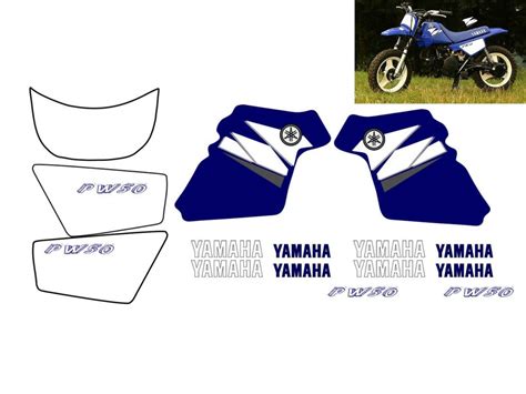 Kit D Co Yamaha Piwi Pw Origine Kitdeco Moto Fr