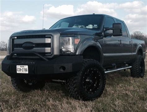 Gunpowder & matte black ️ #f250 | Diesel trucks, Ford f series, Ford ...