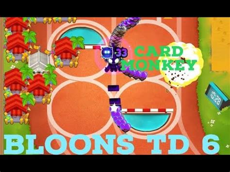 Ma Pka Card Monkey W Bloons Td Youtube