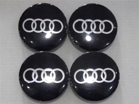 4x Dekle Dekielki Emblematy Na Felgi AUDI 56 Mm Cz AUDI A3 A4 A5 A6 A8