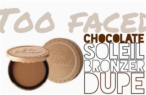 aerupbeauty: Too Faced's Chocolate Soleil Bronzer Dupe • The Perfect ...