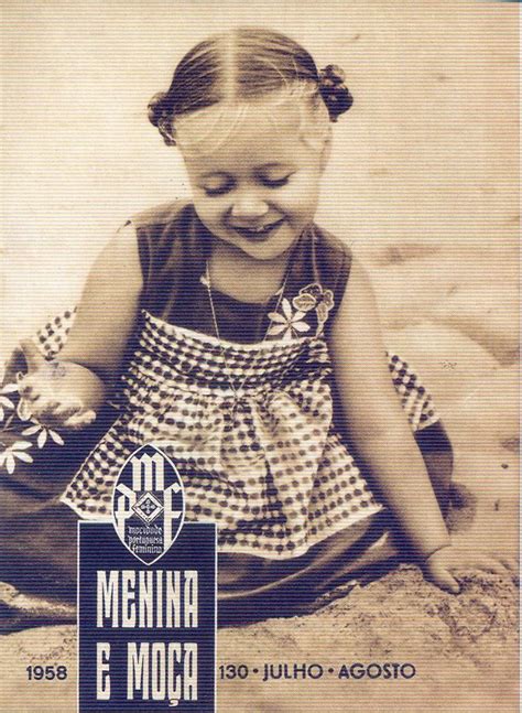 Menina E Moça Nº 130 Julho Agosto 1958 Capa