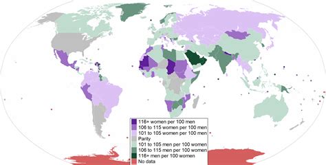 Ratio Of 25 54 Year Olds By Sex Oc Rmapporn