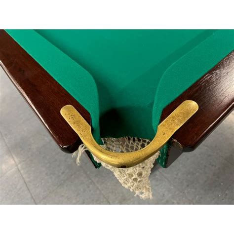 Table De Billard Usag E Antique Pieds De Marque Brunswick Monarch