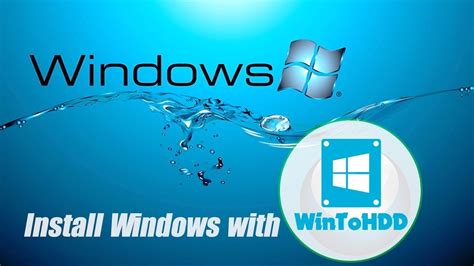 WinToHDD 6 Install Reinstall Clone Windows 11 10 8 7 Vista Windows