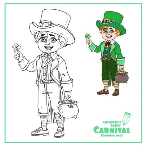 Scary Leprechauns Drawings Illustrations Royalty Free Vector Graphics