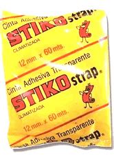 CINTA ADHESIVA STIKO STRAP 12 X 60 M Más Útiles Librería