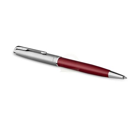 Parker Sonnet Sand Blasted Metal Red CT Ballpoint Pen 2146851