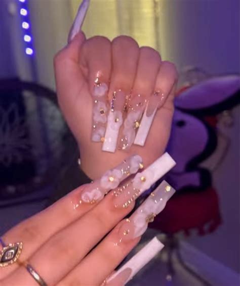 Pin by 𝓳𝓸𝓬𝓮𝓵𝔂𝓷 on nail inspo Simple acrylic nails Unique acrylic