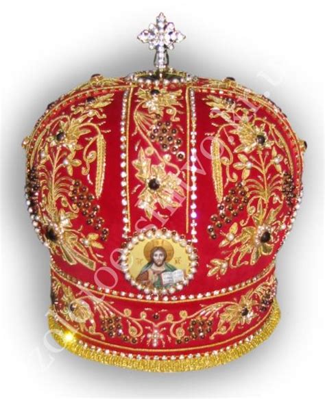 Митра архиерейская - Золотое Шитье