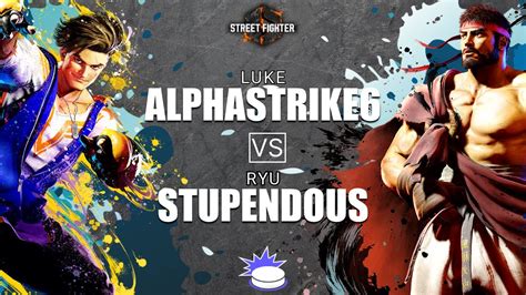 Street Fighter Cb Sf Replay Alphastrike Luke Vs Stupendous Ryu