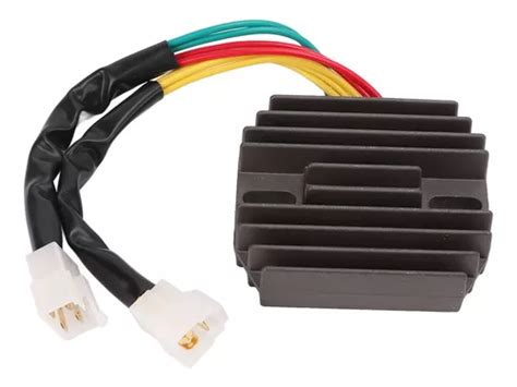 Regulador Rectificador De Voltaje Para Motocicleta Cables Cuotas