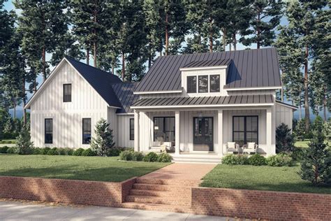 Single Story Bedroom Dream Modern Farmhouse With Bonus Over Garage