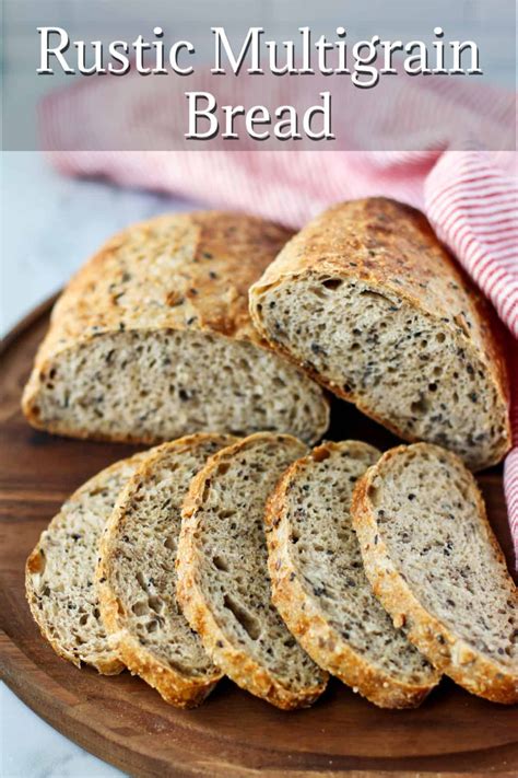 Rustic Multigrain Bread Recipe Multigrain Bread Multigrain Bread