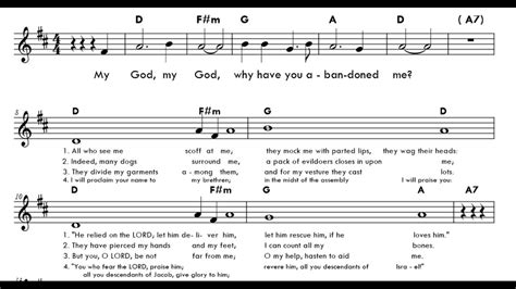 Responsorial Psalm Music Sheet Yanessahjudd