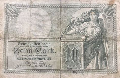 Billet Mark Reichskassenschein Allemagne Empire Foronum