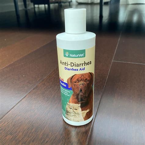 Naturvet Anti Diarrhea Plus Kaolin Diarrhea Aid 236 Ml 8 Fl Oz For Dogs