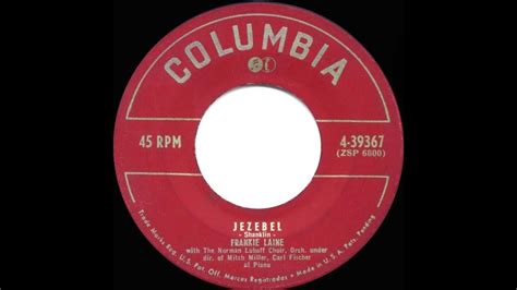 Hits Archive Jezebel Frankie Laine Youtube