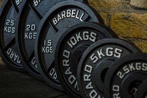 Balancefrom Classic Cast Iron Weight Plates For Strength Off