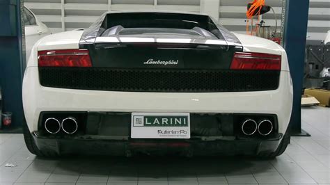 Larini Spec Lamborghini Gallardo LP560 4 BiColore Static Exhaust