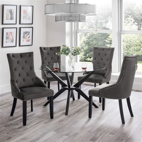 Hayden Dining Table And Veneto Chairs Set