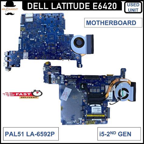 DELL LATITUDE E6420 MOTHERBOARD PAL51 LA 6592 REV 2 0 A01 I5 2nd GEN