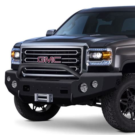 TrailReady® - GMC Sierra 1500 2018 Full Width Black Front Winch HD ...