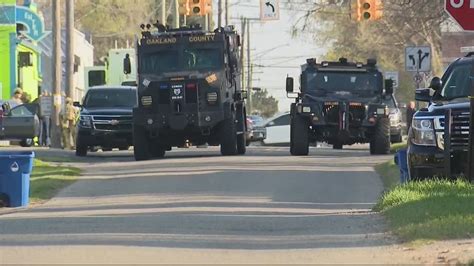 Waterford Township Standoff Ends After Barricaded Gunman Surrenders