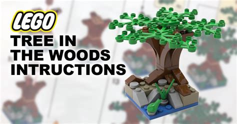 Brickfinder Lego Tree In The Woods Instructions