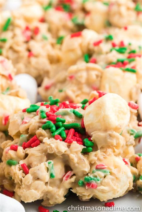 Christmas No Bake Cookies