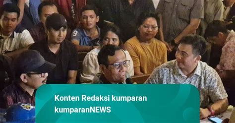 Habiburokhman Kenapa Mahfud Baru Mau Mundur Sekarang Kumparan