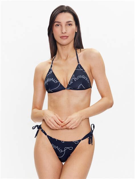 Emporio Armani Bikini 262671 3R310 01736 Granatowy Modivo Pl