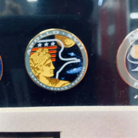 Reduced 50 Apollo Program Mission Insignias Pin Set Including 13 Pinss