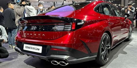 2023 Hyundai Sonata Makes First Public Appearance Looks Stunning