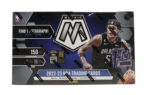 2022 23 Panini Mosaic Basketball 1st Off The Line FOTL Hobby Box DA