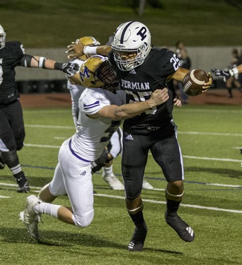 Hs Football Permian Takes 2 6a Lead With Win Over Mhs