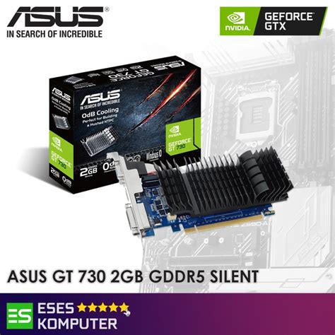 Jual Vga Asus Geforce Gt 730 2gb Gddr5 Silent Ddr5 Gt730 Sl 2gd5 Brk