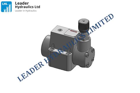 Pressure Reducing Valve Pilot Operated Subplate To Iso 5781 Vp Drp10 Leader Hydraulics