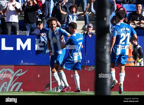 Martin Braithwaite Of Rcd Espanyol Celebrates A Goal During The La Liga