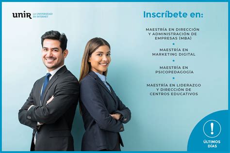 Inscripción A Maestrías Online Primavera De 2020 Unir México