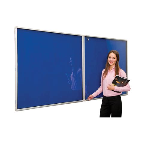 Lockable Tamperproof Noticeboard Locking Display Boards