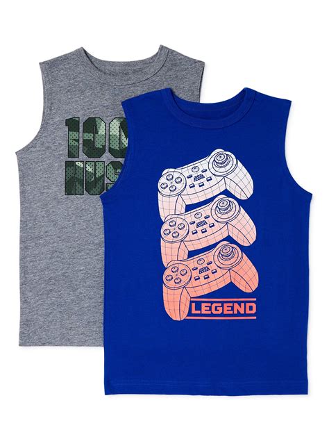 Boys The Childrens Place Boys Graphic Tank Tops Clothing