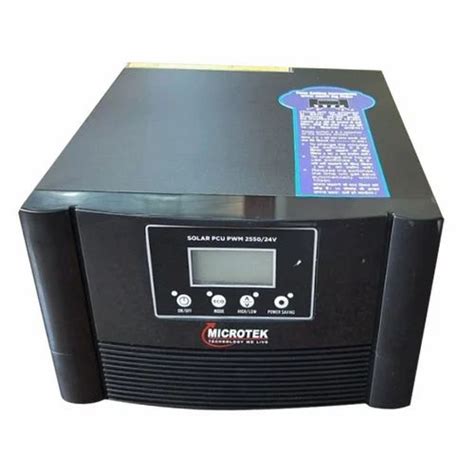 Va Off Grid Microtek Pcu Pwm Solar Inverter At Rs In