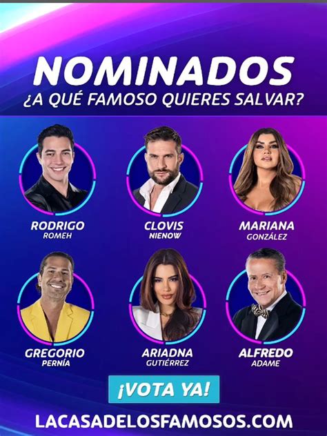 La Casa De Los Famosos 4 En Vivo ¿quiénes Son Los Nominados De Esta