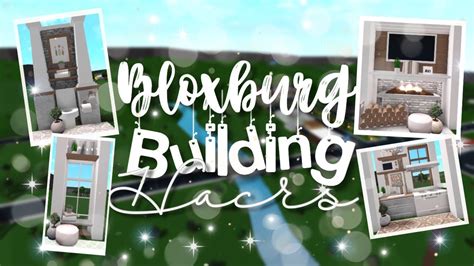 Roblox Bloxburg Building Hacks Advanced Placement YouTube