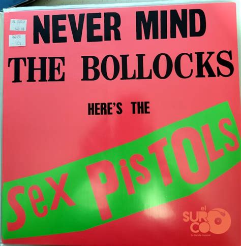 Disco De Vinilo Sex Pistols Never Mind El Surco Ecuador