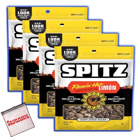 Amazon Flamin Hot Limon Sunflower Seeds Oz Pack Perfect For Sports Events Hiking